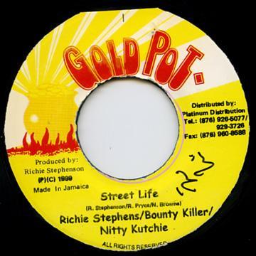 7inch Record RICHIE STEPHENS / BOUNTY KILLER / N - Street Life NONE Gold Pot 1999 Jamaica Reggae, Ska & Dub Used
7inch Record RICHIE STEPHENS / BOUNTY KILLER / N - Street Life NONE Gold Pot 1999 Jamaica Reggae, Ska & Dub Used