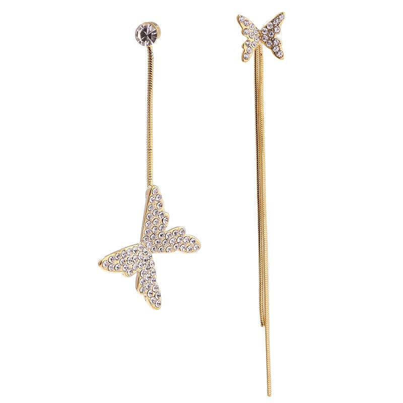 Butterfly asymmetry MOUP simple design earrings ladies Popularity Compatible with metal allergies ring earrings 18k gold earrings women earrings Leave
Butterfly asymmetry MOUP simple design earrings ladies Popularity Compatible with metal allergies ring earrings 18k gold earrings women earrings Leave