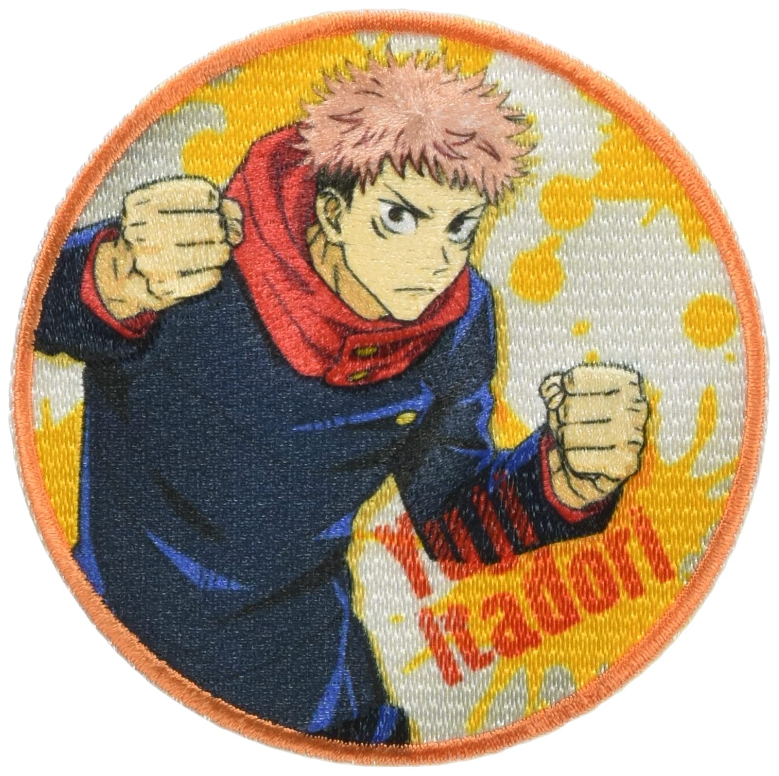 Pioneer Jujutsu Kaisen Yuji Patch, Sticker/Iron-on, Large, Itadori, PML1201-PML16
Pioneer Jujutsu Kaisen Yuji Patch, Sticker/Iron-on, Large, Itadori, PML1201-PML16