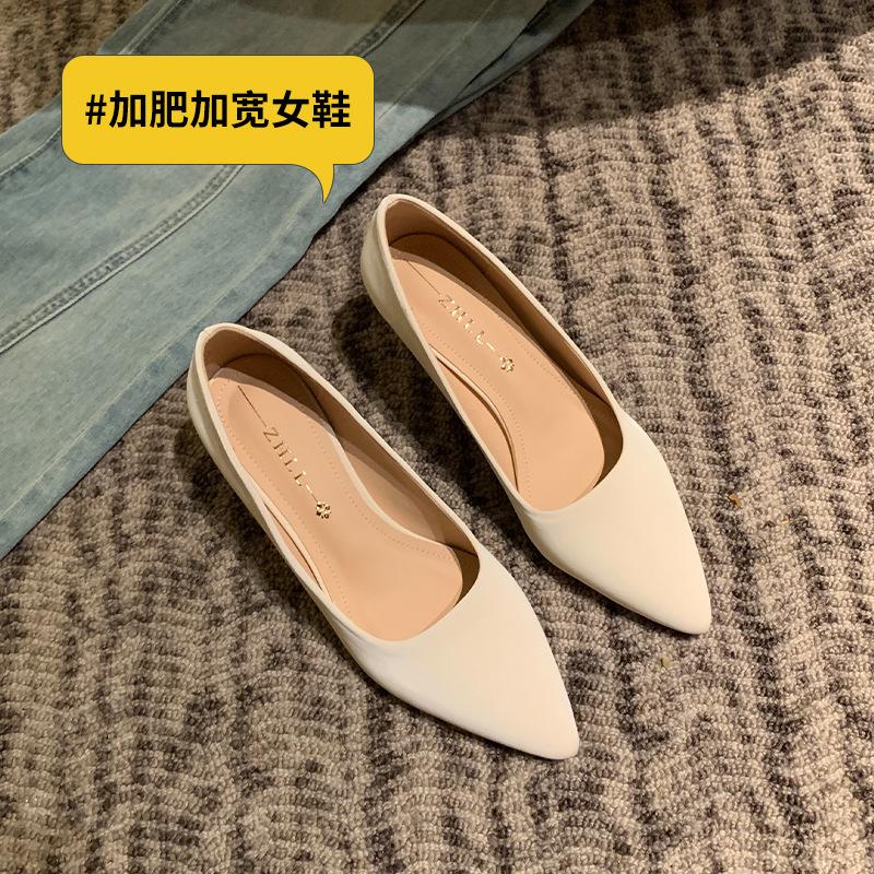 stiletto high heels pointed black work shoes wide fat feet women s single shoes 45 абрикосовий
stiletto high heels pointed black work shoes wide fat feet women s single shoes 45 абрикосовий