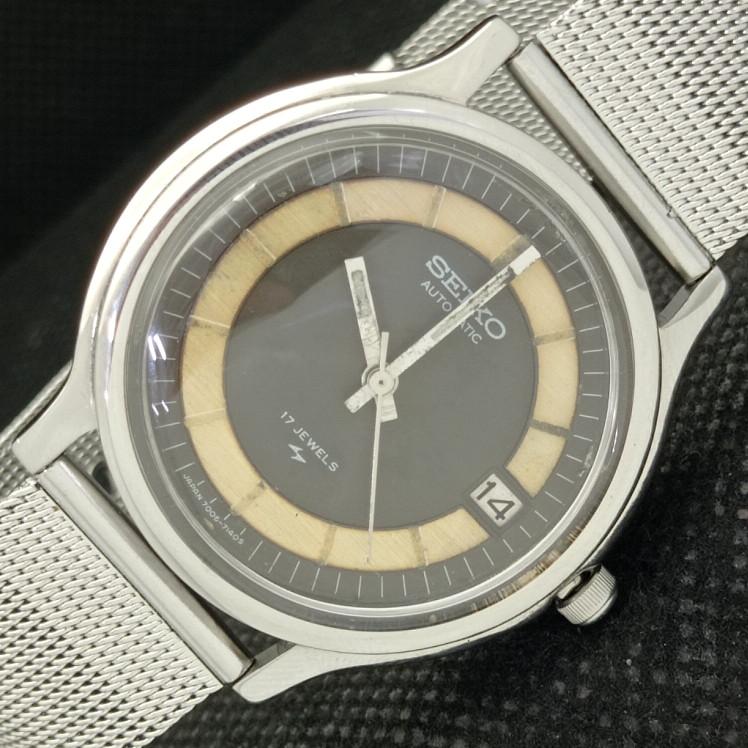 Б/У РЕДКИЕ ВИНТАЖНЫЕ SEIKO 5 AUTO 7005A ЯПОНИЯ МУЖСКИЕ ОРИГИНАЛЬНЫЕ ЧАСЫ С ЦИФЕРБЛАТОМ a413537-2 SKU621b-a413537
Б/У РЕДКИЕ ВИНТАЖНЫЕ SEIKO 5 AUTO 7005A ЯПОНИЯ МУЖСКИЕ ОРИГИНАЛЬНЫЕ ЧАСЫ С ЦИФЕРБЛАТОМ a413537-2 SKU621b-a413537