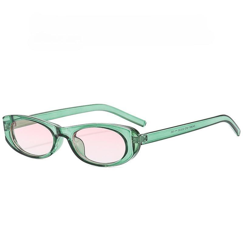 Oval Cat Eye Small Frame Sunglasses Women European American Cross-Border Fashion Sunglasses with UV400 Protection for Daily Wear as pictures
Oval Cat Eye Small Frame Sunglasses Women European American Cross-Border Fashion Sunglasses with UV400 Protection for Daily Wear as pictures