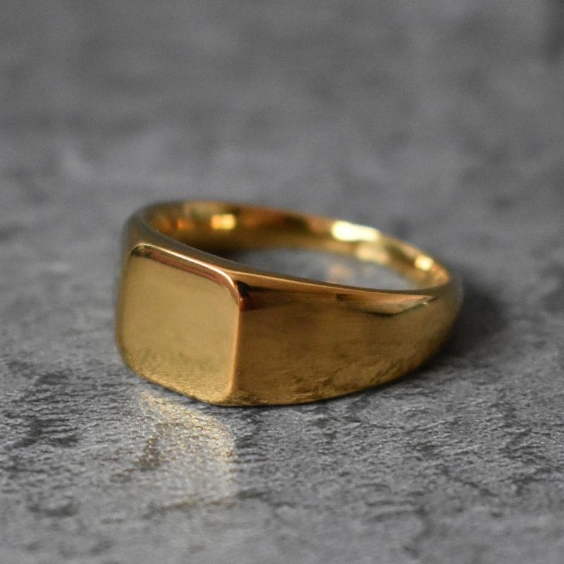 Men s Square Flat-Top Signet Ring for Men Jewelry, Stainless Steel Vintage High Polished Gold Color Round Male Jewellery Gift 10
Men s Square Flat-Top Signet Ring for Men Jewelry, Stainless Steel Vintage High Polished Gold Color Round Male Jewellery Gift 10