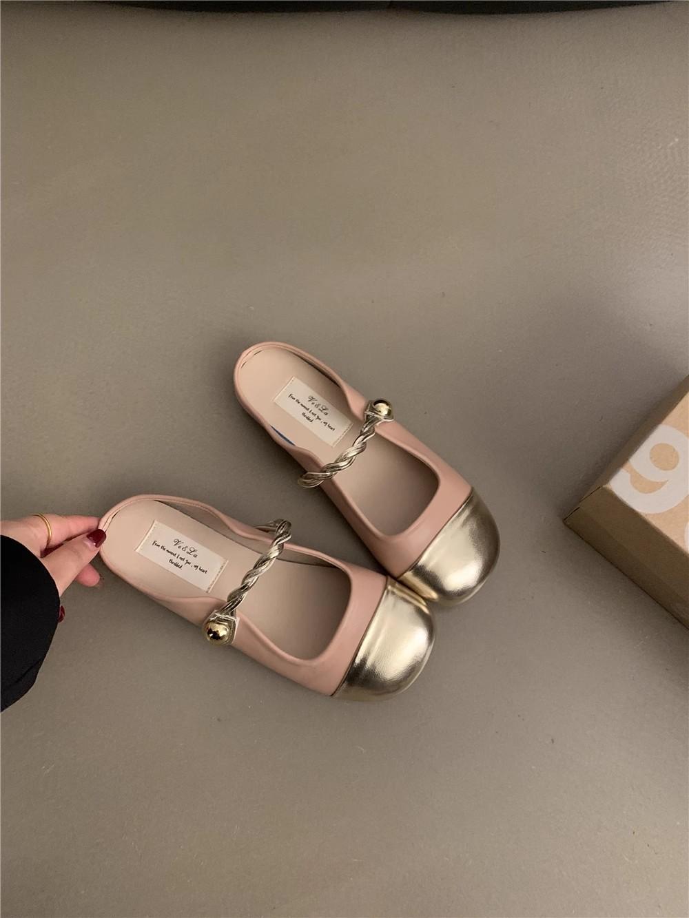 2025 spring and autumn new thick-soled lazy half-drag casual versatile one-pedal bag head slippers Korean version without heel sandals 35 розовый
2025 spring and autumn new thick-soled lazy half-drag casual versatile one-pedal bag head slippers Korean version without heel sandals 35 розовый