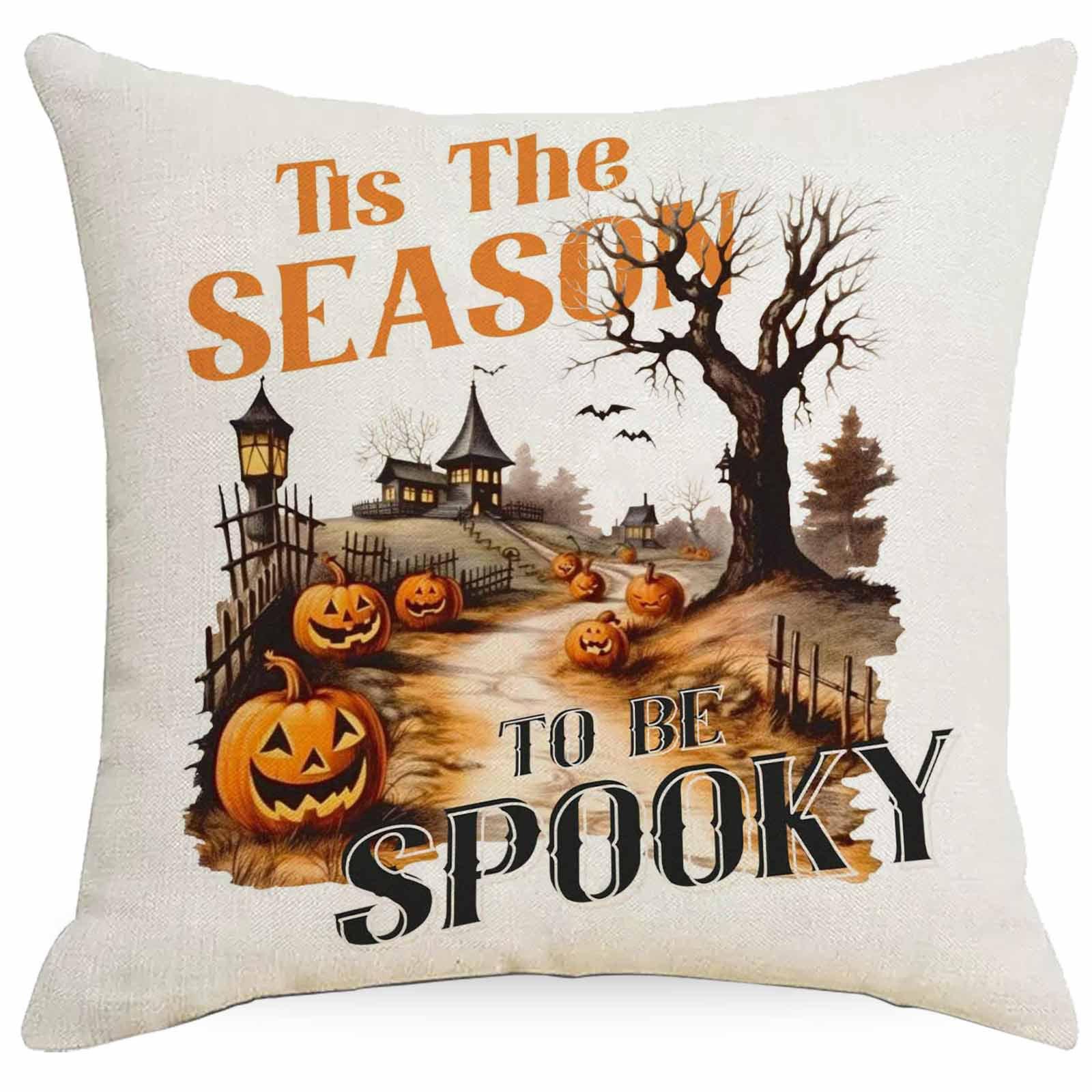 Pillow Cover Linen Halloween Celebration Funny Pumpkin Head Home Living Room Pillow Cover Premium Durable Quality 45 * 45Cm linen single-sided without core
Pillow Cover Linen Halloween Celebration Funny Pumpkin Head Home Living Room Pillow Cover Premium Durable Quality 45 * 45Cm linen single-sided without core