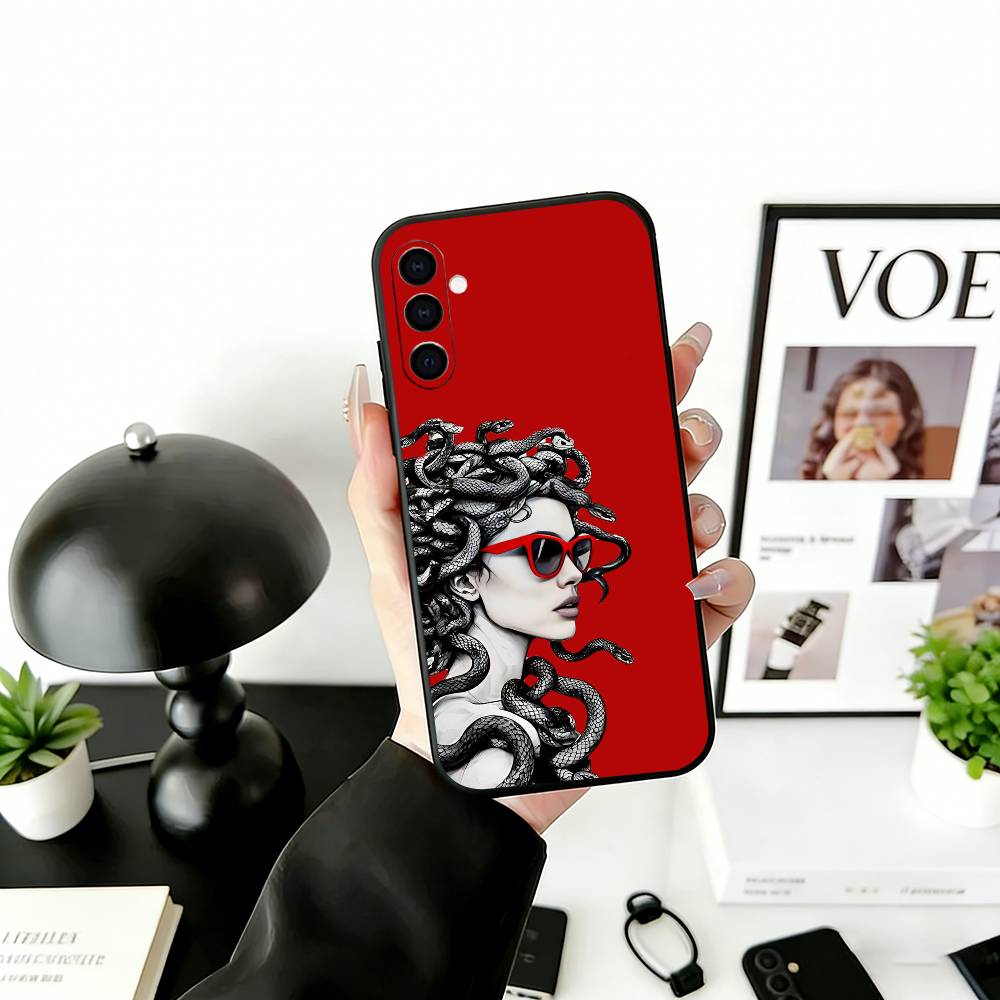 Medusa G-Mythology Phone Case Black Silicone Soft For Samsung Galaxy A73,A72,A71,A70,A53,A52,A51 Samsung a71 5g
Medusa G-Mythology Phone Case Black Silicone Soft For Samsung Galaxy A73,A72,A71,A70,A53,A52,A51 Samsung a71 5g