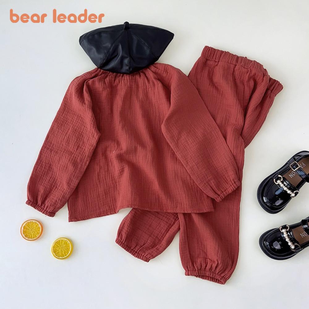 Bear Leader, осенний красный двухслойный плиссированный топ с длинными рукавами для девочек от 1 до 5 лет + брюки, модная детская одежда, комплект из двух предметов TZ224 3Y
Bear Leader, осенний красный двухслойный плиссированный топ с длинными рукавами для девочек от 1 до 5 лет + брюки, модная детская одежда, комплект из двух предметов TZ224 3Y