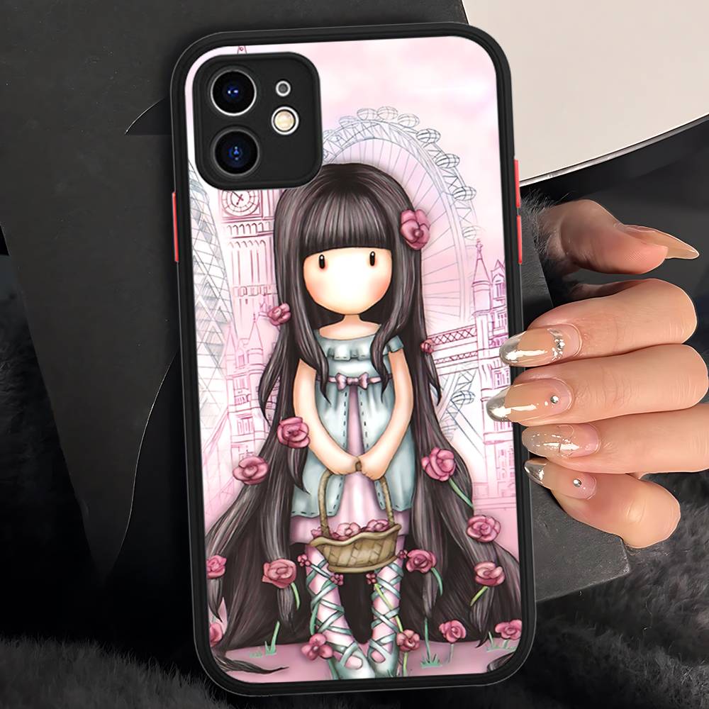 Japan Santoro G-Gorjuss For IPhone 15 16 Pro Max 11 12 13 14 XS XR X Plus 16E Matte Translucent Phone Cover iphone 16pro max
Japan Santoro G-Gorjuss For IPhone 15 16 Pro Max 11 12 13 14 XS XR X Plus 16E Matte Translucent Phone Cover iphone 16pro max