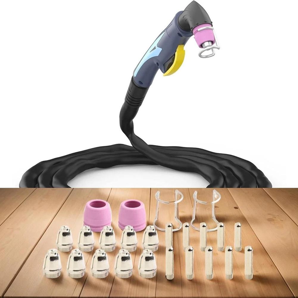 1 Set Plasma Cutter Torch Consumables Tip Kit For SG-55 AG-60 WSD-60 For CUT50 60 Cutting Torches Accessories China Mainland
1 Set Plasma Cutter Torch Consumables Tip Kit For SG-55 AG-60 WSD-60 For CUT50 60 Cutting Torches Accessories China Mainland