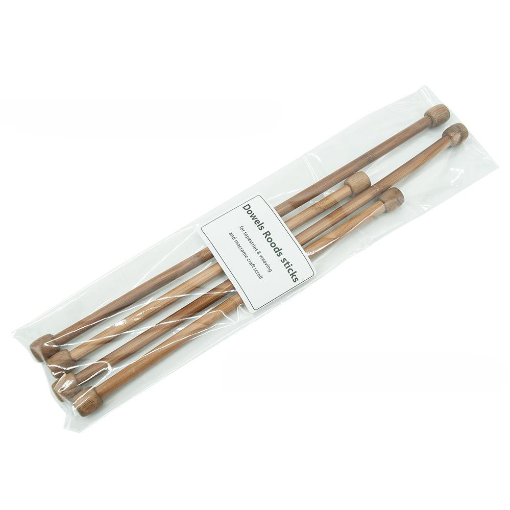 4pcs Bamboo Hanging Rods - Macrame Weaving Poles for Wall Tapestry & Mobile Making
4pcs Bamboo Hanging Rods - Macrame Weaving Poles for Wall Tapestry & Mobile Making