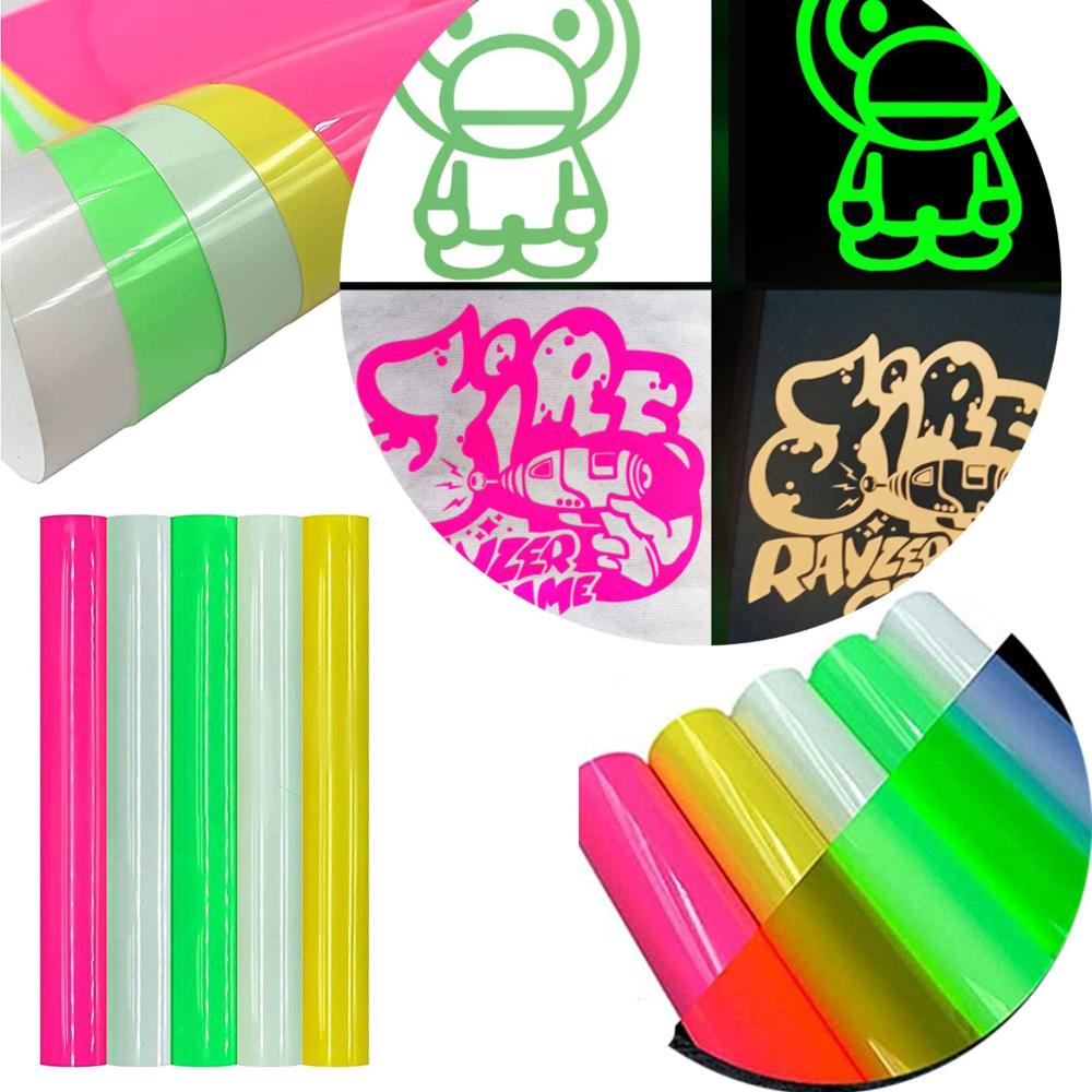 1 pc Glow in Dark Garment Film Silhouette Iron On Heat Thermal Transfer DIY Luminous Vinyl A
1 pc Glow in Dark Garment Film Silhouette Iron On Heat Thermal Transfer DIY Luminous Vinyl A
