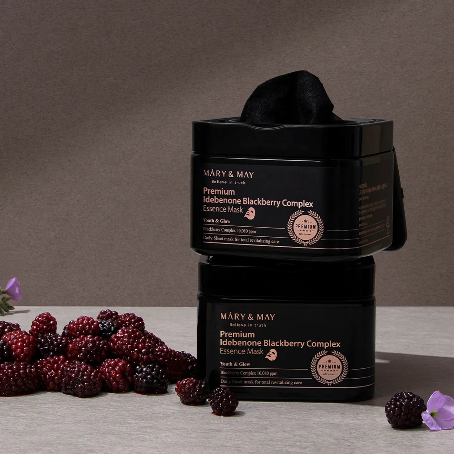 Mary&May Premium Idebenone Blackberry Complex Essence Mask 20P / 250g 20P
Mary&May Premium Idebenone Blackberry Complex Essence Mask 20P / 250g 20P