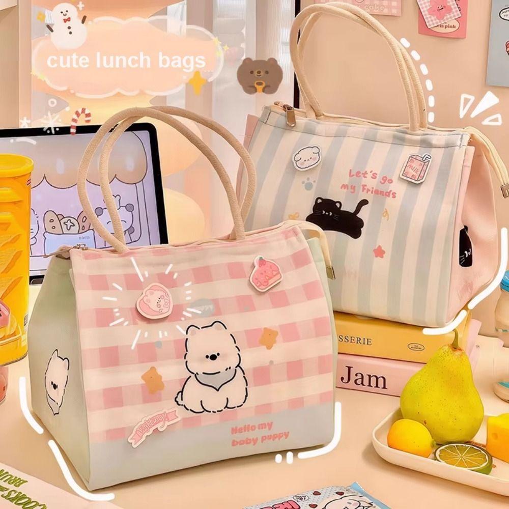 Printed Canvas Lunch Bag Large Capacity Insulated Lunch Box Bag Cute Cat Thermal Lunch Bag Office Style 1
Printed Canvas Lunch Bag Large Capacity Insulated Lunch Box Bag Cute Cat Thermal Lunch Bag Office Style 1