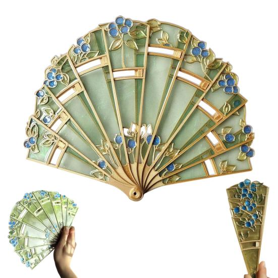Blueberry Hand Fan 3D Printed Blueberry Vine Handheld Fan Vintage Portable Folding Fan Home Office Desktop Decoration
Blueberry Hand Fan 3D Printed Blueberry Vine Handheld Fan Vintage Portable Folding Fan Home Office Desktop Decoration