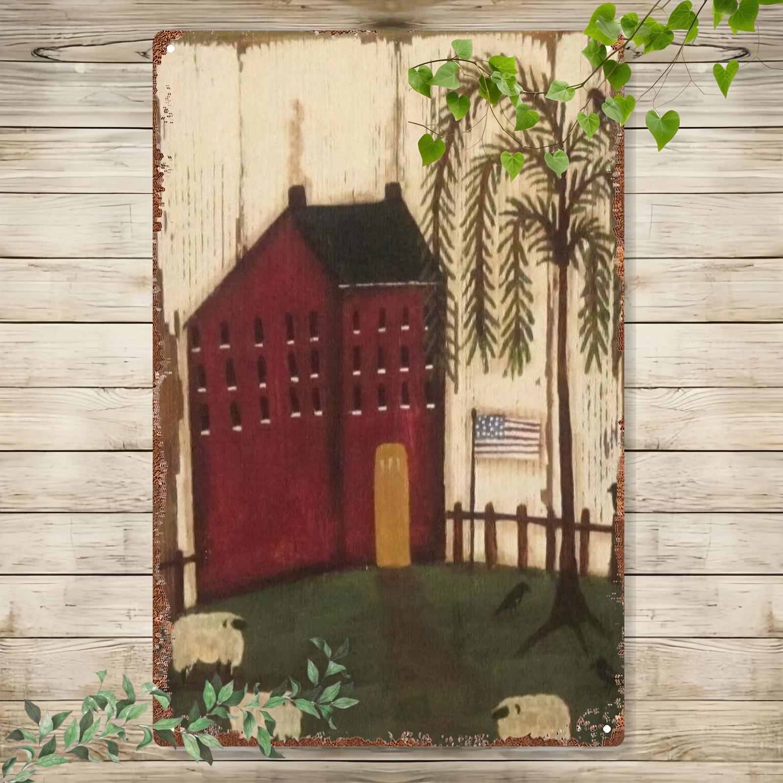 2D Flat - Independence Day Aluminum Metal, American Flag Rural House Design, Measuring 8X12 Inches, Rural Style Home Decor Sign & Plaque, Memorial 20*30cm
2D Flat - Independence Day Aluminum Metal, American Flag Rural House Design, Measuring 8X12 Inches, Rural Style Home Decor Sign & Plaque, Memorial 20*30cm