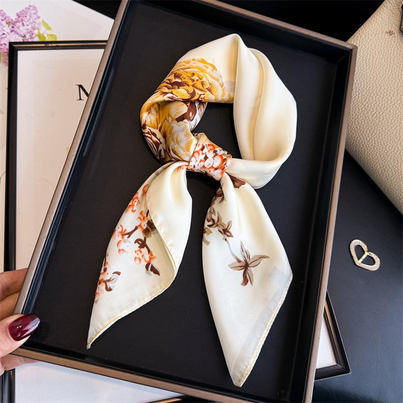 Print Scarf Hijab Silk Fashion Shawl Wraps Bandana Headband Neckerchief Ribbon Headscarf Luxury Brands Female Foulards Femme 70x70cm
Print Scarf Hijab Silk Fashion Shawl Wraps Bandana Headband Neckerchief Ribbon Headscarf Luxury Brands Female Foulards Femme 70x70cm
