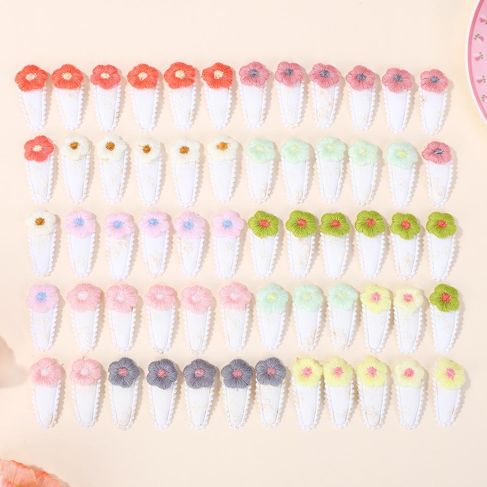 60Pcs random mini candy color hair bangs hairgripes embroidered small flower hairpin children s fashion hairclip headdress Other
60Pcs random mini candy color hair bangs hairgripes embroidered small flower hairpin children s fashion hairclip headdress Other