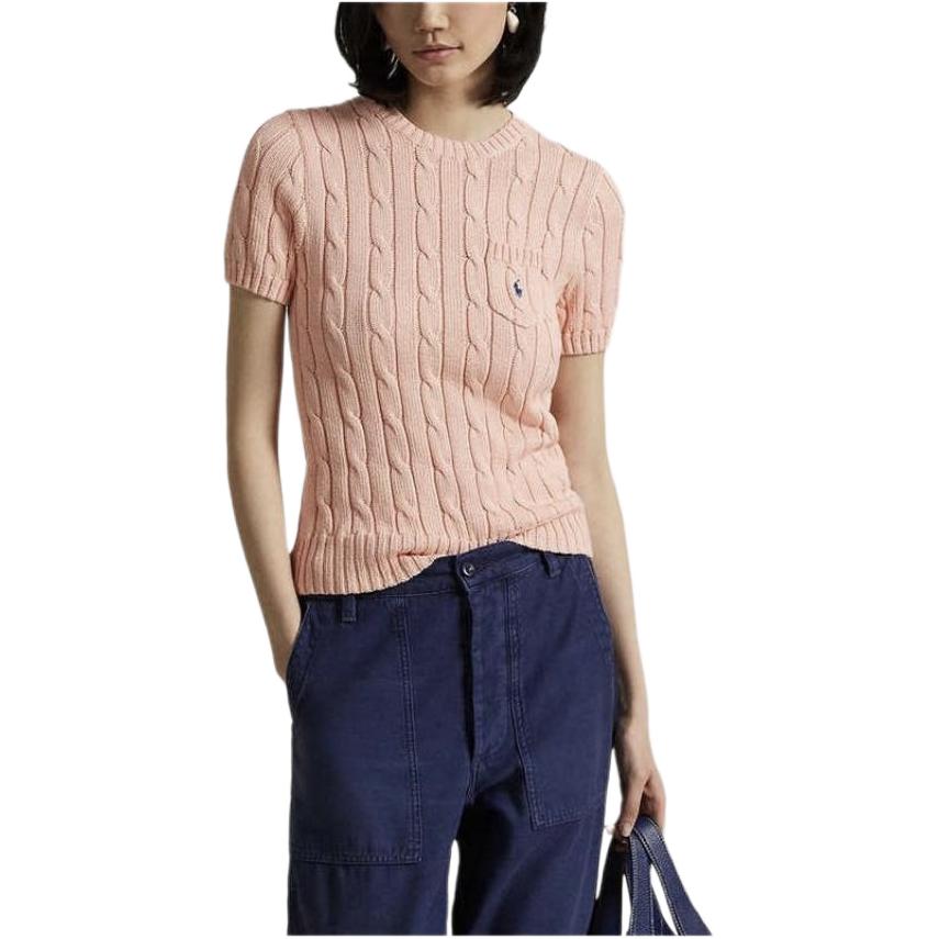 Polo Ralph Lauren Solid Logo Slim Fit Short Sleeve Knit Top Women tops Light-Pink 211895379-017 M
Polo Ralph Lauren Solid Logo Slim Fit Short Sleeve Knit Top Women tops Light-Pink 211895379-017 M