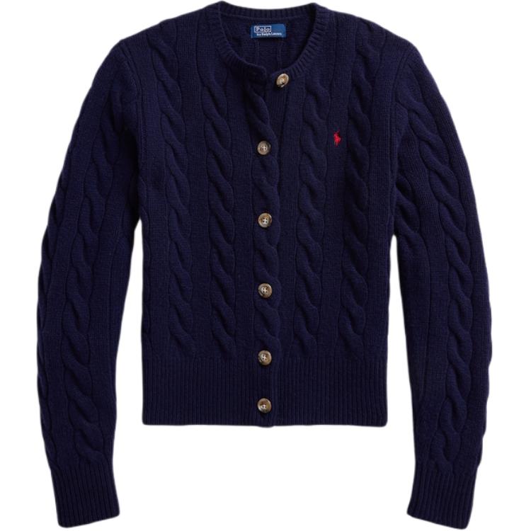 Polo Ralph Lauren FW24 Маленький Пони Вышитый Круглый Вырез Пуговиц Короткий Рукав Вязаный Свитер Женский Свитер Охотник-Темно-Синий WMPOSWENDW20294-400 S
Polo Ralph Lauren FW24 Маленький Пони Вышитый Круглый Вырез Пуговиц Короткий Рукав Вязаный Свитер Женский Свитер Охотник-Темно-Синий WMPOSWENDW20294-400 S