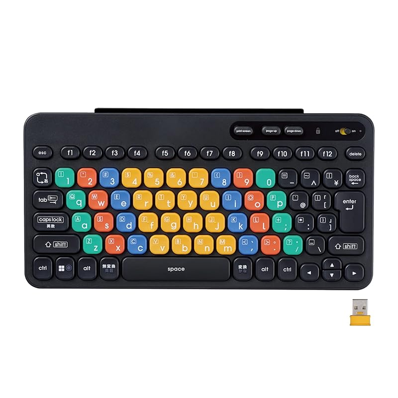 ELECOM wireless keyboard wireless 2.4GHz for children computer learning programming KEY PALETTO key palette Osaka Electro-Communication University
ELECOM wireless keyboard wireless 2.4GHz for children computer learning programming KEY PALETTO key palette Osaka Electro-Communication University