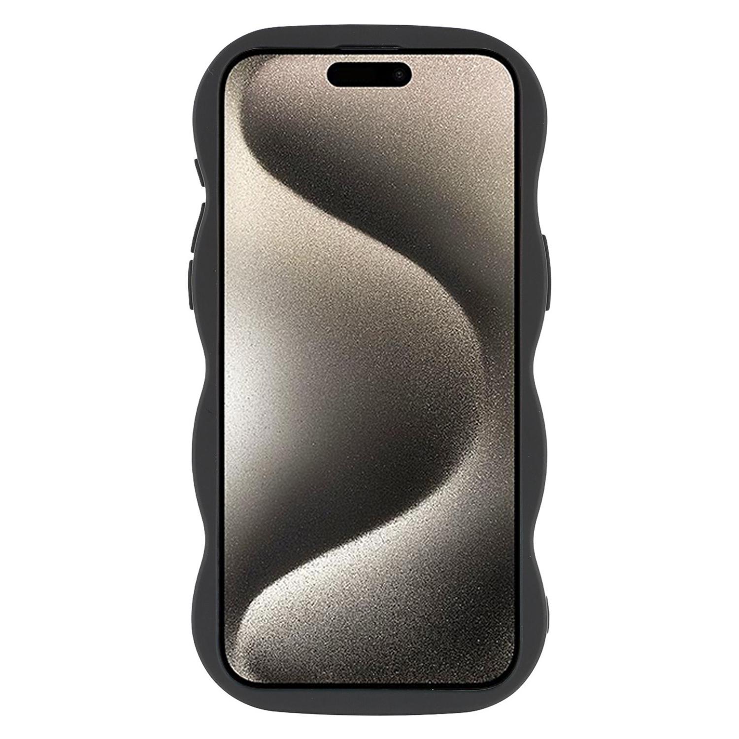 For iPhone 15 Pro Max Case Compatible with MagSafe TPU+PC Phone Back Cover Skin Touch Wave Shape Purple
For iPhone 15 Pro Max Case Compatible with MagSafe TPU+PC Phone Back Cover Skin Touch Wave Shape Purple