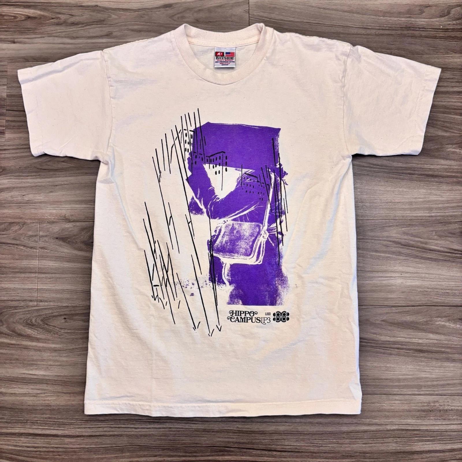 Y2K Hippo Campus LP3 Graphic T-shirt Bayside Band/Tour Merch USA Made Size M 3XL
Y2K Hippo Campus LP3 Graphic T-shirt Bayside Band/Tour Merch USA Made Size M 3XL