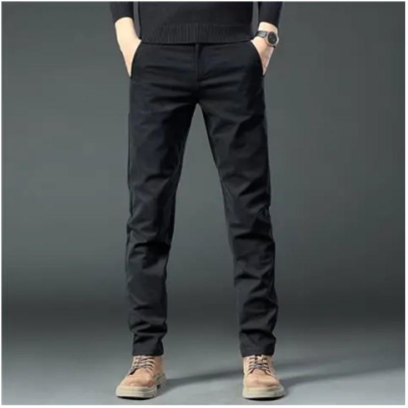 Мужские весенне-летние деловые корейские повседневные брюки приталенного кроя 27
Мужские весенне-летние деловые корейские повседневные брюки приталенного кроя 27