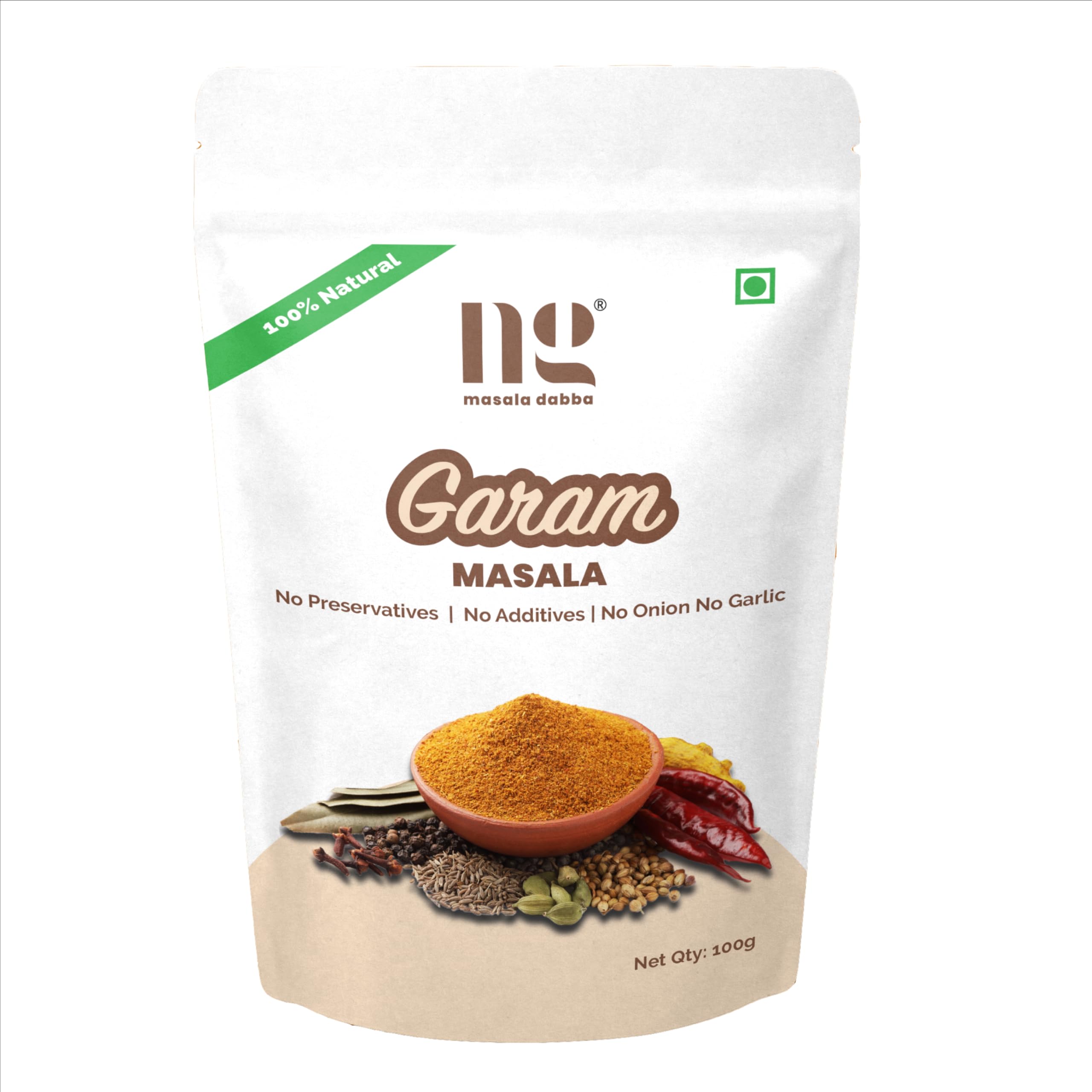 N.G Masala Dabba Garam Masala Powder | Authentic Indian Spice Blend for Curries, Rice, Dal, Stews,Vegetables, Gravies and Snacks | No Onion No Ga
N.G Masala Dabba Garam Masala Powder | Authentic Indian Spice Blend for Curries, Rice, Dal, Stews,Vegetables, Gravies and Snacks | No Onion No Ga