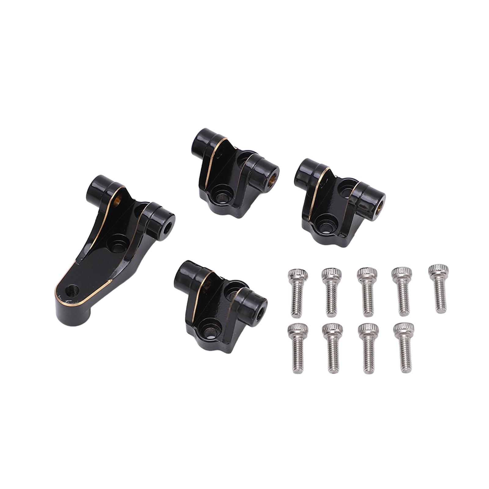 RC Tie Rod Mount Rust Proof Universal Upgrade Part Brass Axle Mount Set for Traxxas RC Cars
RC Tie Rod Mount Rust Proof Universal Upgrade Part Brass Axle Mount Set for Traxxas RC Cars