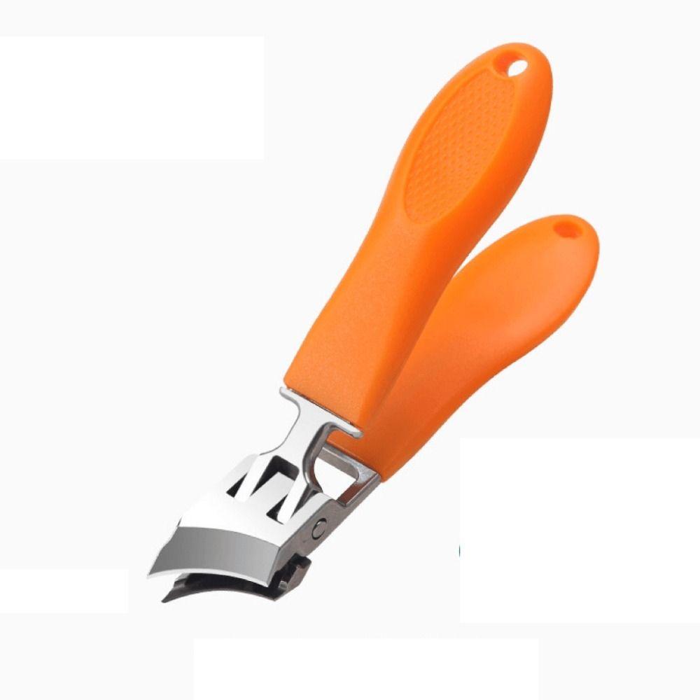 Anti-splash Nail Scissors Large Size Manicure Tools Special Toenail Cutter Household помаранчевий
Anti-splash Nail Scissors Large Size Manicure Tools Special Toenail Cutter Household помаранчевий