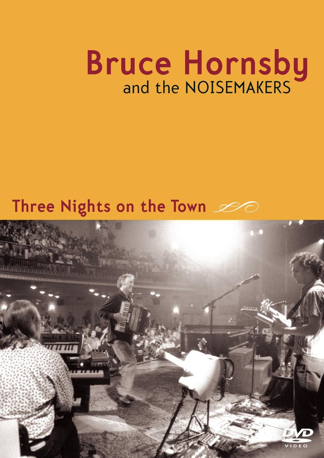 DVD BRUCE HORNSBY - Three Nights on the Town CVD52304 Columbia Music 2005 US Rock Used
DVD BRUCE HORNSBY - Three Nights on the Town CVD52304 Columbia Music 2005 US Rock Used
