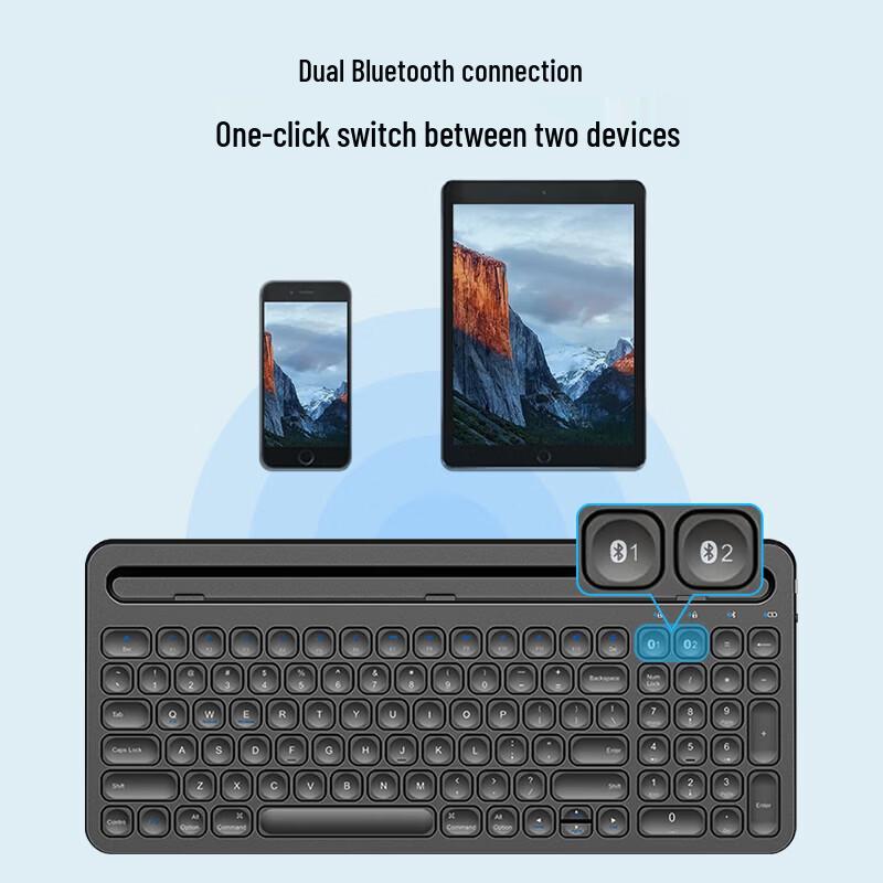 SooPii SK40 Wired Membrane Backlit Keyboard with Device Slot
SooPii SK40 Wired Membrane Backlit Keyboard with Device Slot