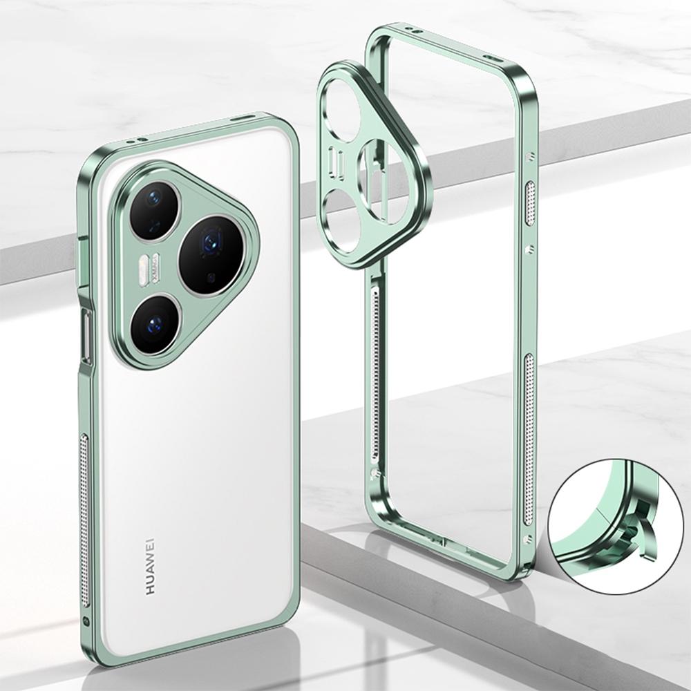 For Huawei Pura 80 Pro/Pura 80 Pro+ Bumper Cases Metal Frame Heat Dissipation Cover with Lens Protector
For Huawei Pura 80 Pro/Pura 80 Pro+ Bumper Cases Metal Frame Heat Dissipation Cover with Lens Protector
