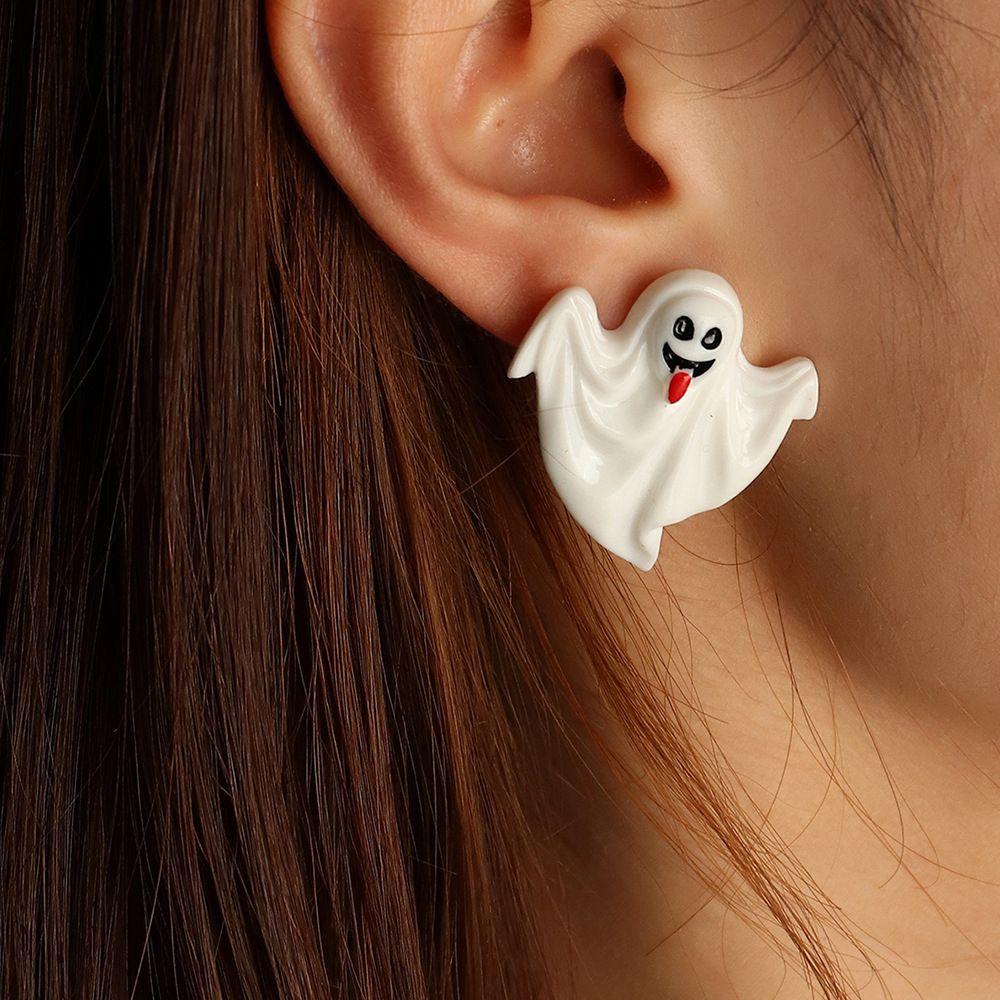 Ghost Gifts Party Jewelry Orange Pumpkin Korean Style Dangle Earrings Women Halloween Earrings
Ghost Gifts Party Jewelry Orange Pumpkin Korean Style Dangle Earrings Women Halloween Earrings