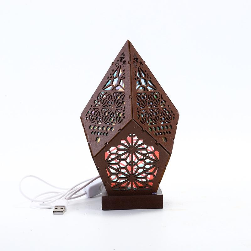 DIY Solid Wood LED Starry Sky Projection Light for Bedroom Atmosphere 5-Leaf Size 15-15-20cm
DIY Solid Wood LED Starry Sky Projection Light for Bedroom Atmosphere 5-Leaf Size 15-15-20cm