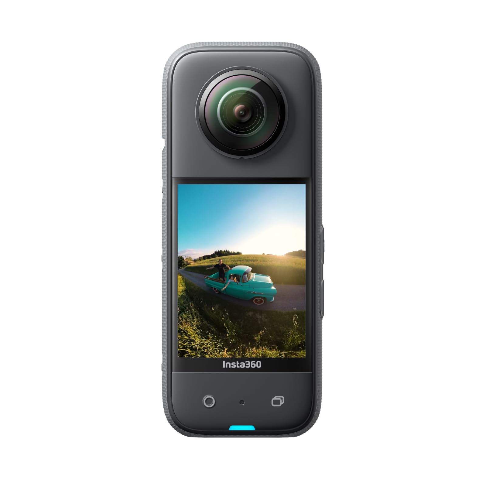 Insta360 X3 action new 48MP IPX8 72MP image active 4K 60fps horizon AI voice control long recording action live underwater webcam standard edition SD чорний
Insta360 X3 action new 48MP IPX8 72MP image active 4K 60fps horizon AI voice control long recording action live underwater webcam standard edition SD чорний