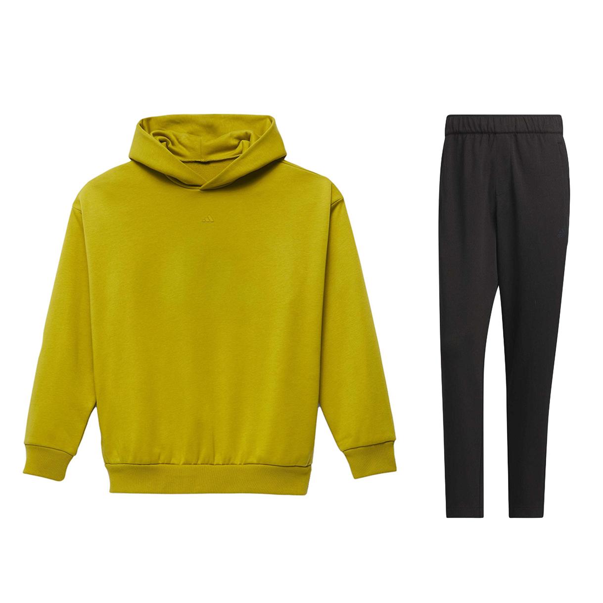 Adidas Basketball Logo Print Knit Hoodie And Comfortable Mid-Waist Long Pants Sweatshirt Set Men sweatshirt set IN4242+JI6255 XS
Adidas Basketball Logo Print Knit Hoodie And Comfortable Mid-Waist Long Pants Sweatshirt Set Men sweatshirt set IN4242+JI6255 XS