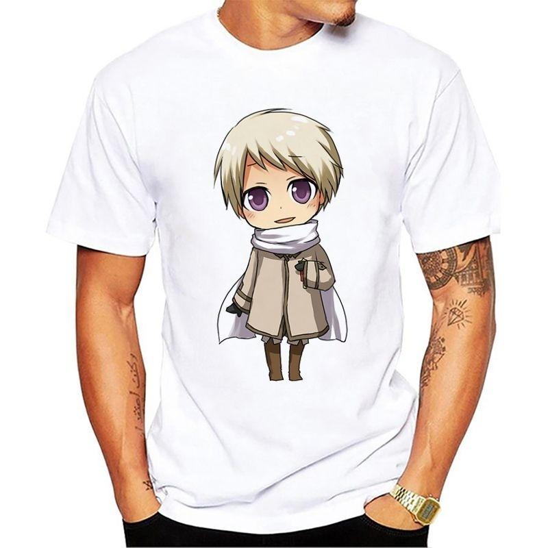 Футболки с дизайном в стиле хип-хоп Russia Hetalia, футболки унисекс с коротким топом и круглым вырезом S
Футболки с дизайном в стиле хип-хоп Russia Hetalia, футболки унисекс с коротким топом и круглым вырезом S
