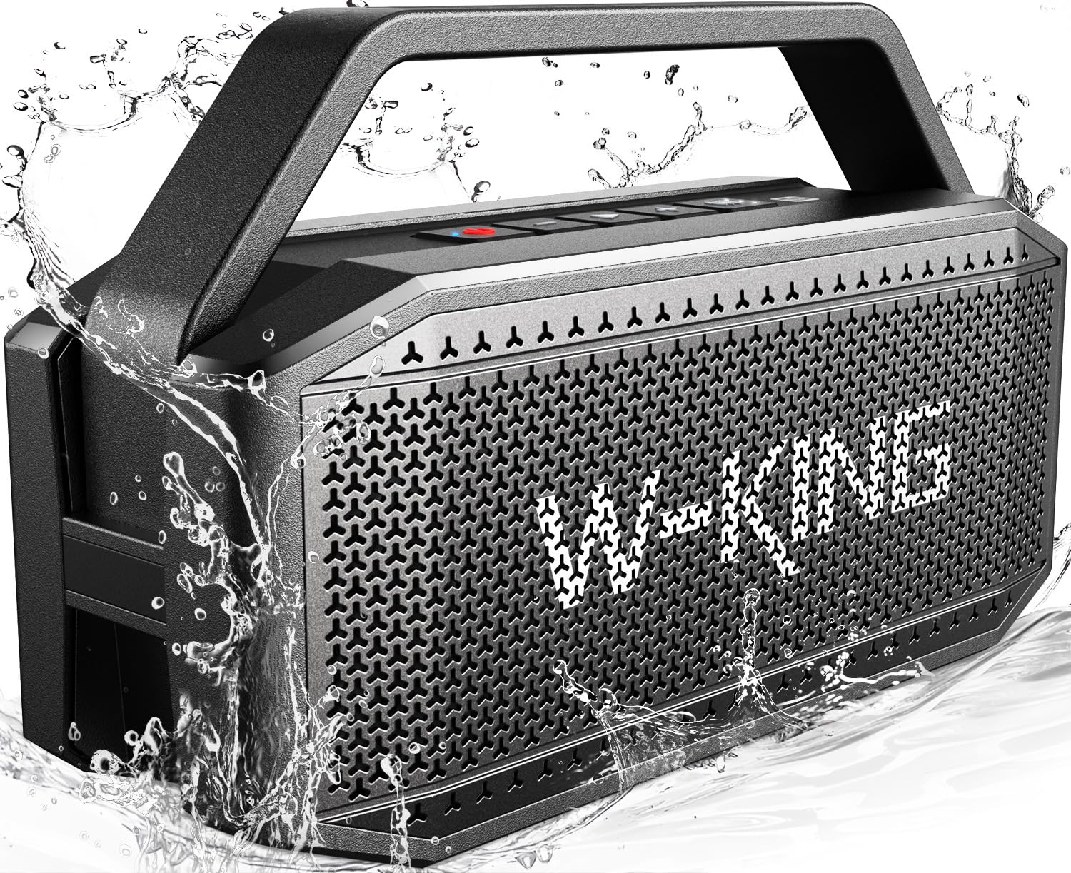 Bluetooth 60W RMS Portable Speaker with Deep Bass Deep IPX6 Waterproof Outdoor Wireless Bluetooth True Wireless 40 Hours Power TF EQ Speaker, W-KING
Bluetooth 60W RMS Portable Speaker with Deep Bass Deep IPX6 Waterproof Outdoor Wireless Bluetooth True Wireless 40 Hours Power TF EQ Speaker, W-KING