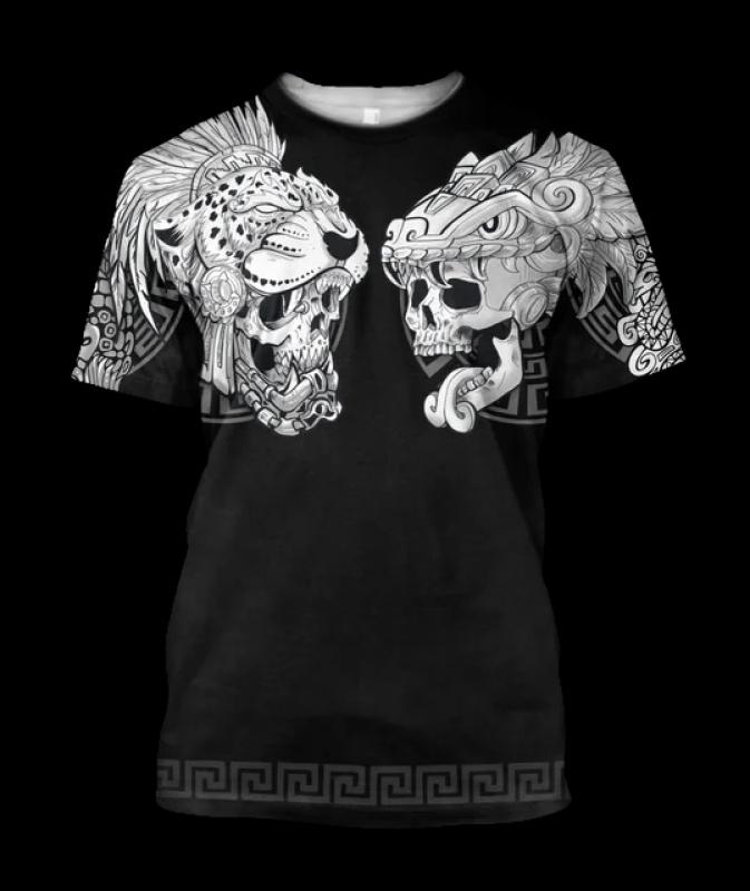 Летняя мужская повседневная футболка Harajuku Mexico Aztec, уличная мода, классика, винтаж, O-образный воротник, свободная футболка премиум-класса с 3D-принтом
Летняя мужская повседневная футболка Harajuku Mexico Aztec, уличная мода, классика, винтаж, O-образный воротник, свободная футболка премиум-класса с 3D-принтом