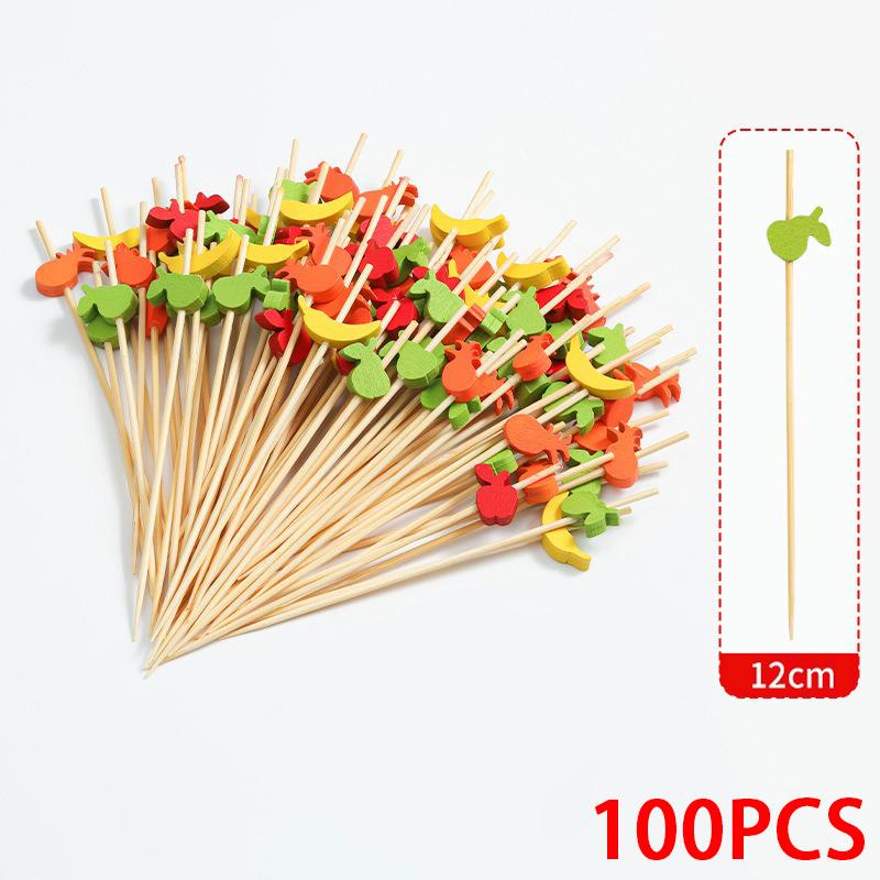 100Pcs Bamboo Disposable Wooden Fruit Fork Dessert Fork Fruit Toothpick Wedding Birthday Party Decor Tableware Supplies SGC003
100Pcs Bamboo Disposable Wooden Fruit Fork Dessert Fork Fruit Toothpick Wedding Birthday Party Decor Tableware Supplies SGC003