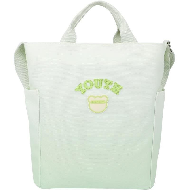 Crossbody canvas bag large capacity with zipper female college student casual handbag make-up shoulder bag зелений
Crossbody canvas bag large capacity with zipper female college student casual handbag make-up shoulder bag зелений