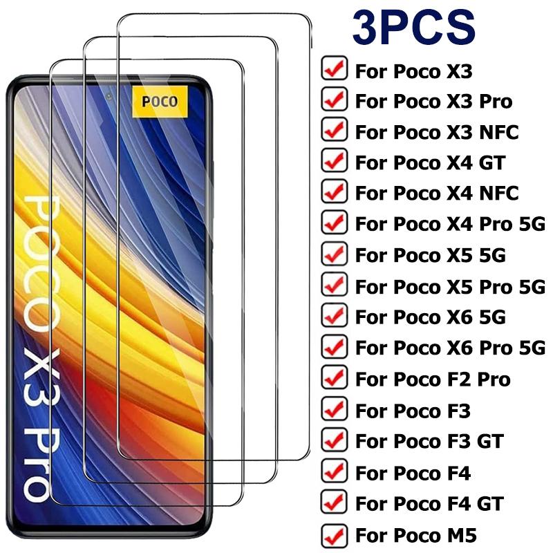 3PCS Protective Glass for Poco X3 X4 X5 X6 Pro NFC 5G M5S Film Screen Protector for Xiaomi Poco F3 F4 GT F2 Pro Tempered Glass For Poco X3 NFC білий
3PCS Protective Glass for Poco X3 X4 X5 X6 Pro NFC 5G M5S Film Screen Protector for Xiaomi Poco F3 F4 GT F2 Pro Tempered Glass For Poco X3 NFC білий