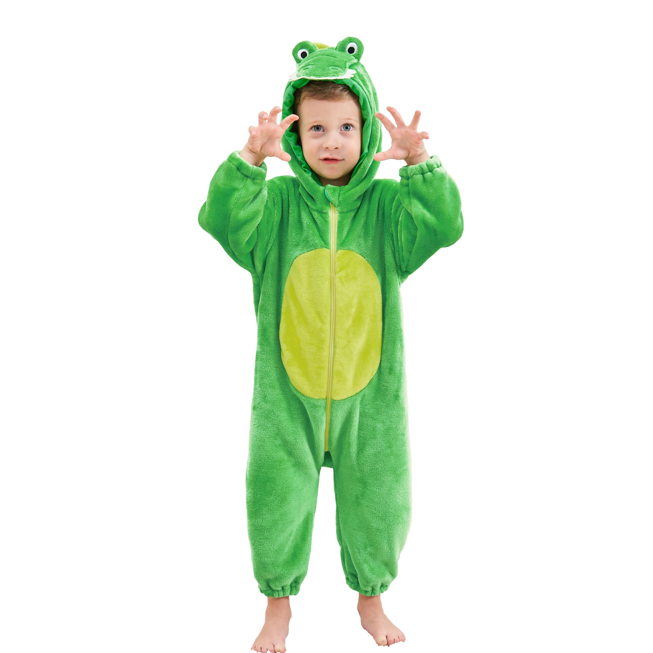LOLANTA Crocodile Kigurumi Baby Romper Overalls for Flannel Size 120 Halloween, Kids Costume, Green, зелёный
LOLANTA Crocodile Kigurumi Baby Romper Overalls for Flannel Size 120 Halloween, Kids Costume, Green, зелёный