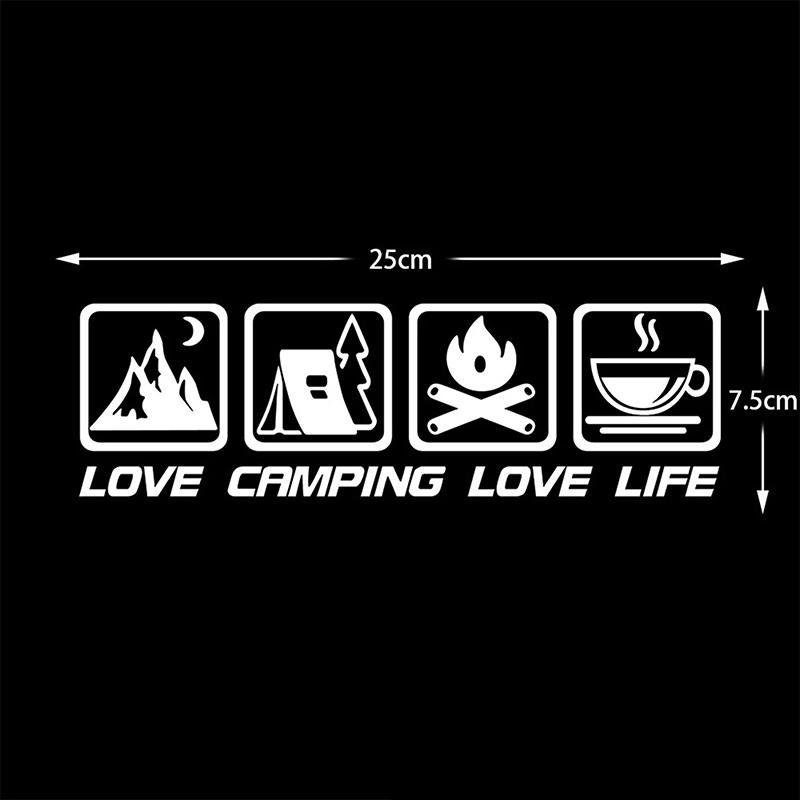 Love Camping, Love Life. Car Sticker Decoration Waterproof For Window And Bumper Stickers Of Cars, Trucks And Motorcycles as the picture
Love Camping, Love Life. Car Sticker Decoration Waterproof For Window And Bumper Stickers Of Cars, Trucks And Motorcycles as the picture