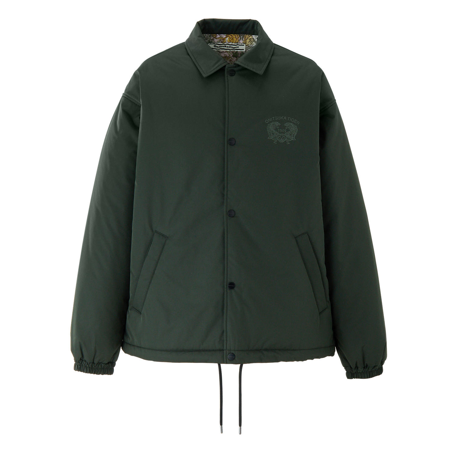 Onitsuka Tiger Coach Jacket Fashion Comfortable Versatile Lapel Jacket Unisex Jacket Military-Green 2183B398-300 L
Onitsuka Tiger Coach Jacket Fashion Comfortable Versatile Lapel Jacket Unisex Jacket Military-Green 2183B398-300 L