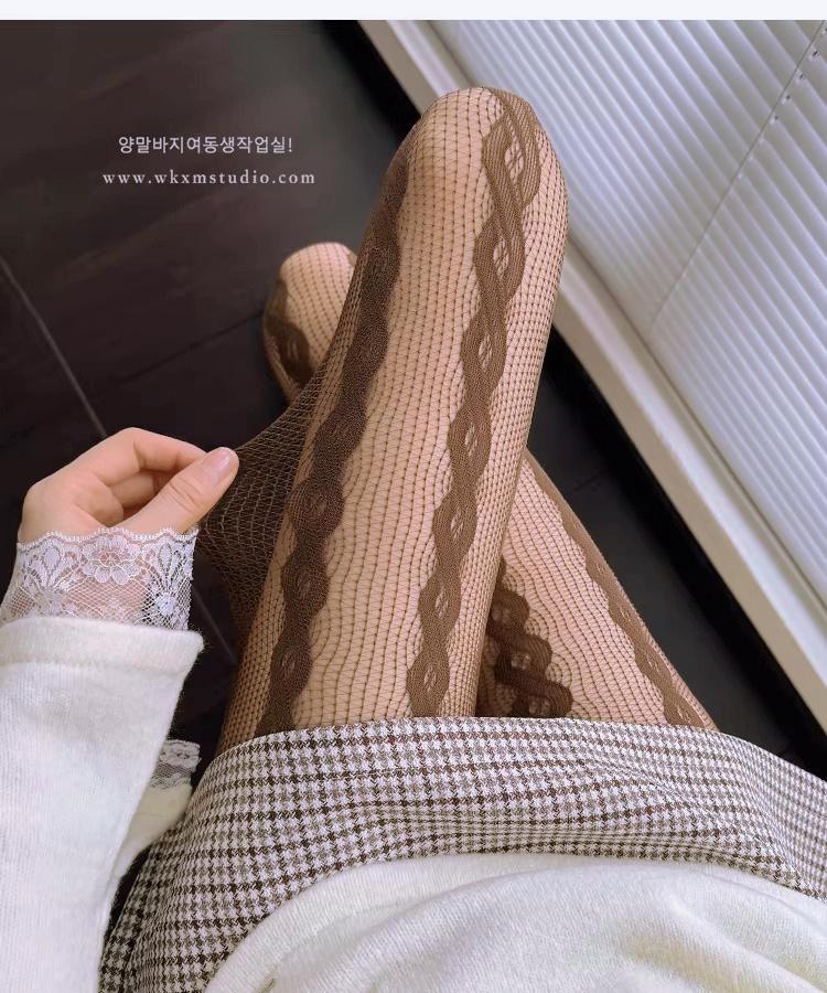 Women s Summer Thin Sexy Slim-fitting Fishnet Stockings Plait Pattern White Bottoming Tights Nylon Anti-snagging Mesh Pantyhose One Size кавовий
Women s Summer Thin Sexy Slim-fitting Fishnet Stockings Plait Pattern White Bottoming Tights Nylon Anti-snagging Mesh Pantyhose One Size кавовий