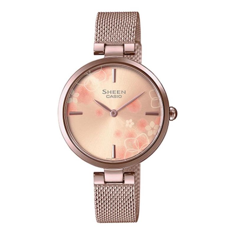 Casio SHEEN Series Japanese Cultural Gift Box Peach Blossom Series Simple Quartz Movement Stainless Steel Strap Japanese and SHE-C110CGM-4AUPFHD золотий
Casio SHEEN Series Japanese Cultural Gift Box Peach Blossom Series Simple Quartz Movement Stainless Steel Strap Japanese and SHE-C110CGM-4AUPFHD золотий
