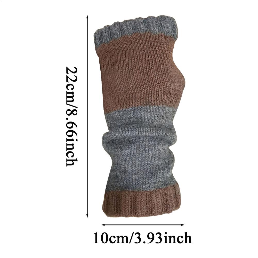 Knit Fingerless Gloves Outdoor Hand Warming Supplies Cold Weather Gloves for Women Girls Ladies Teenagers Mothers Wives Daily хакі
Knit Fingerless Gloves Outdoor Hand Warming Supplies Cold Weather Gloves for Women Girls Ladies Teenagers Mothers Wives Daily хакі