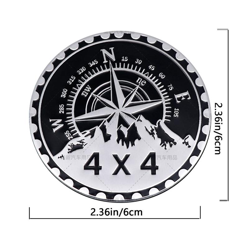 3D Aluminium Off-Road 4X4 Rated Logo Car Emblem Badge Sticker For Compass Decoration Styling Accessories чорний
3D Aluminium Off-Road 4X4 Rated Logo Car Emblem Badge Sticker For Compass Decoration Styling Accessories чорний